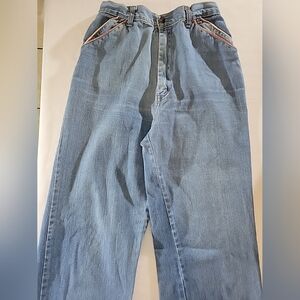 Vintage 70s Youth Size 15/16 Wide Leg Jeans